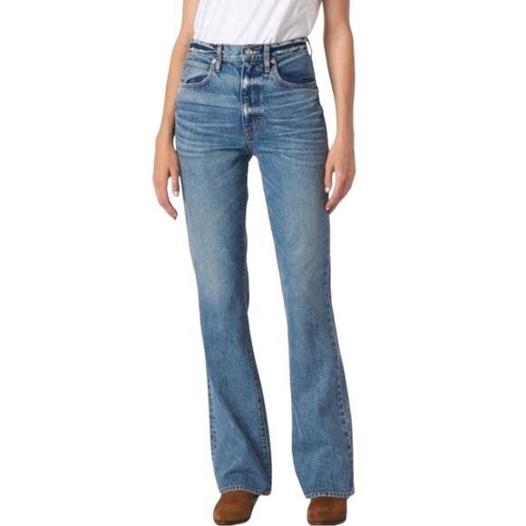 SLVRLAKE Charlotte High Rise Medium Wash Bootcut Jeans 30 in Tucson - Picture 1 of 10